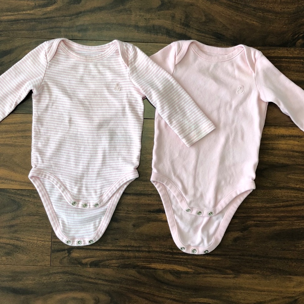 Baby Gap First Favorite Girls bodysuits 6-12mo.